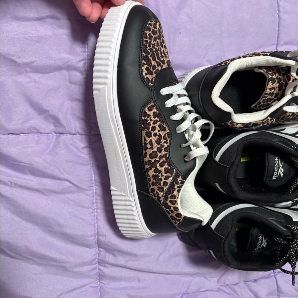 Leopard Print Sneakers